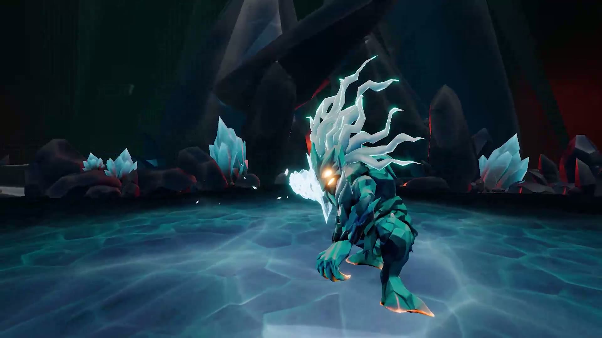 Boss fight from our soulslike VR game